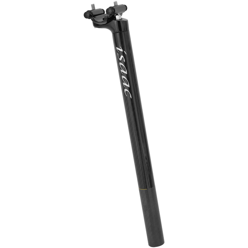 Diverse isaac - pascal carbon zadelpen 27.2mm 10mm setback carbon 370mm