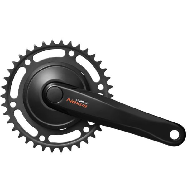 Shimano cigüeñal 38t nexus c6000 170 mm de manivela brazo negro