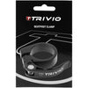 Trivio - morsetto reggisella alluminio nero 31,8mm sgancio rapido