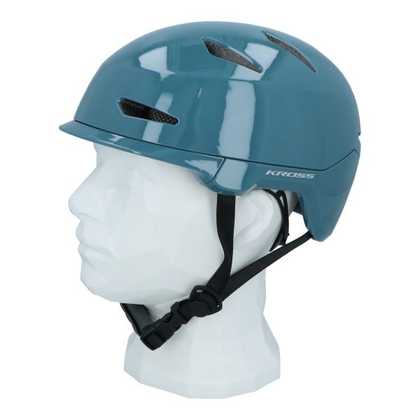 Kross Bicycle Helmet City Capitalo L (58-61 cm) - Azul