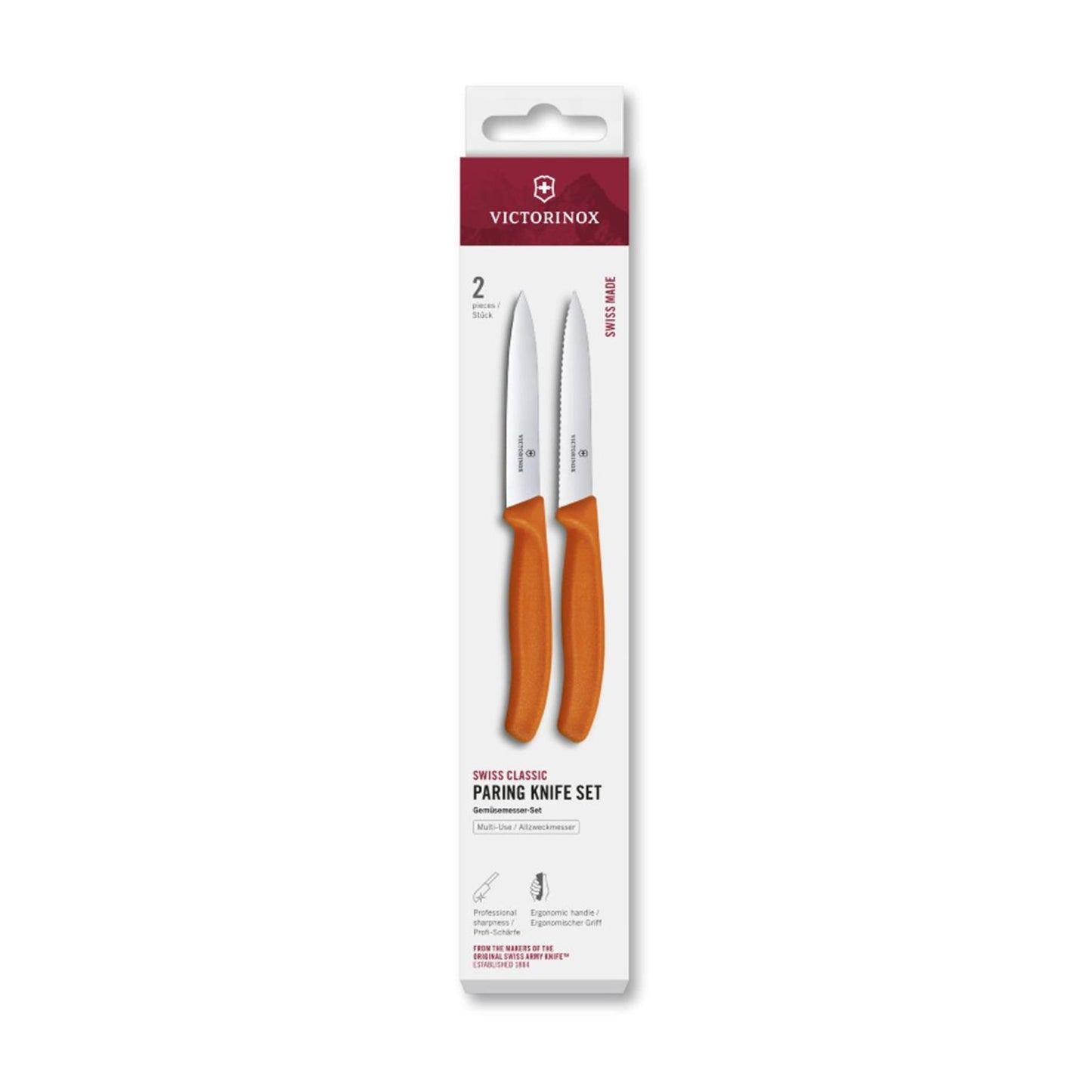Victorinox schilmesje 2st oranje 10cm
