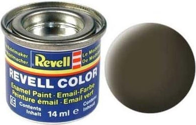 Revell - vernice per modellismo n. 40 nero-verde opaco