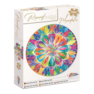 Grafix Mandala Round Puzzle 1000 piezas