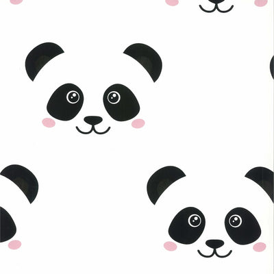 Noordwand Wallpaper Noordwand Fabulous World Panda White