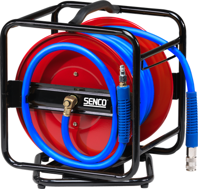 Enrollador manguera móvil Senco 8mm 30mtr.