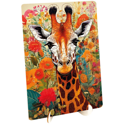 Moxy wooden puzzle giraffe unique shapes