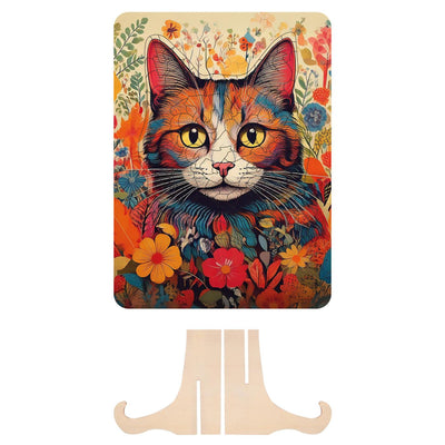 Moxy wooden puzzle cat unique shapes