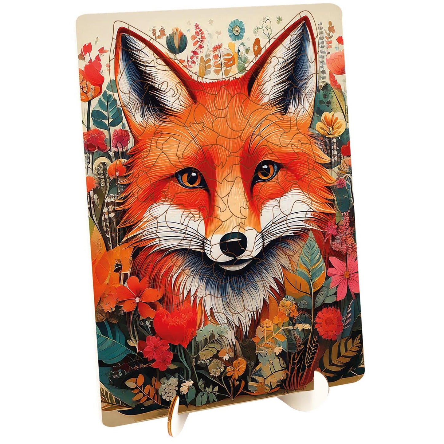 Moxy houten puzzel fox unieke vormen