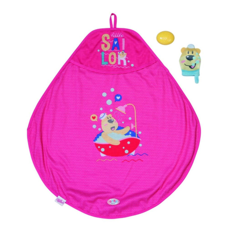 CREACIÓN DE ZAPF Baby Bath Bath Bathed Set Bath Bath para POPP
