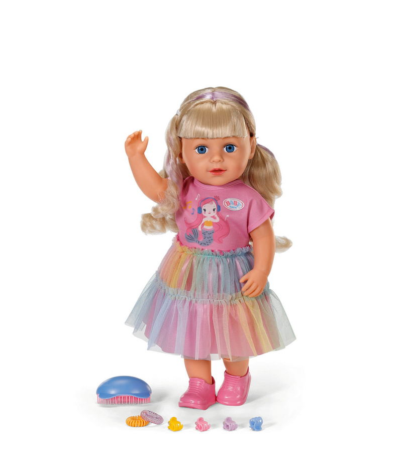 Bebé nacido hermana carla 43 cm