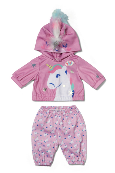 Conjunto bebe nacido unicornio 43 cm | 2 piezas
