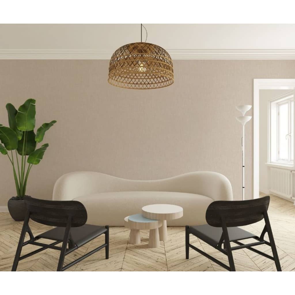 Wall Wall North Wall Wallpaper Botanica Linen Dark Beige e sabbia