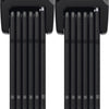 Abus bordo granit 6500k 90 chiusura pieghevole twinset incl. titolare