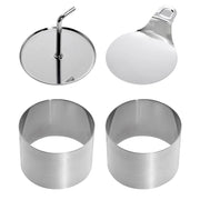 Westmark voedselvormers 7.5 cm 4-delig rvs - afbeelding 1