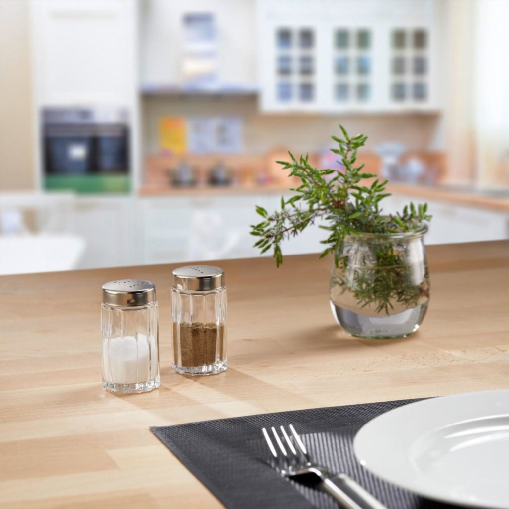 Westmark Westmark Pepper and Sale Set di acciaio inossidabile in vetro