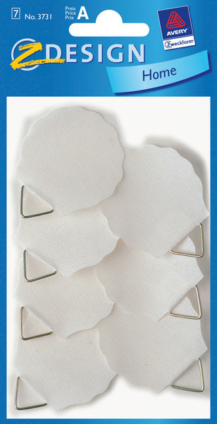 Avery Avery AV-3731 PITTURA PENDANTE Z Home PACCHETTO BIANCO 40MM A 5 pezzi