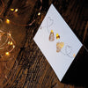 Avery av-53282 folie etiket z-design creative pakje a 2 vel gouden hartjes
