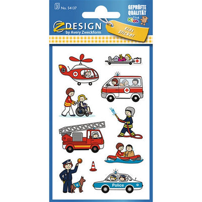 Avery Avery AV-54137 Seginas de emergencia de etiquetas Z-Disign 3 VEL