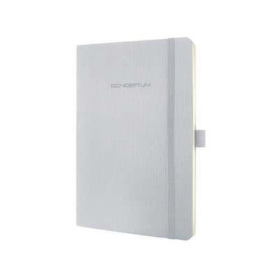 Sigel Sigel SI-Co323 Notebook Conceptum Pure Softcover A5 Light Grey forrado