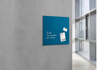 Sigel Sigel Si-GL252 Scheda magnetica di vetro Artverum 480x480x15mm Blu a benzina