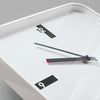 Sigel Sigel SI-WU122 Reloj de pared Artetempus Mezo White con reloj de cuarzo