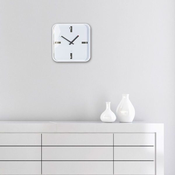 Sigel Sigel SI-WU122 Reloj de pared Artetempus Mezo White con reloj de cuarzo