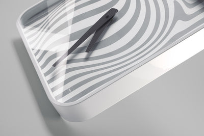 Sigel Sigel SI-WU120 Reloj de pared Artetempus Opta White con reloj de cuarzo