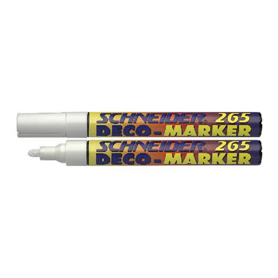 Schneider chalk deco marker 265 white 10 pcs.