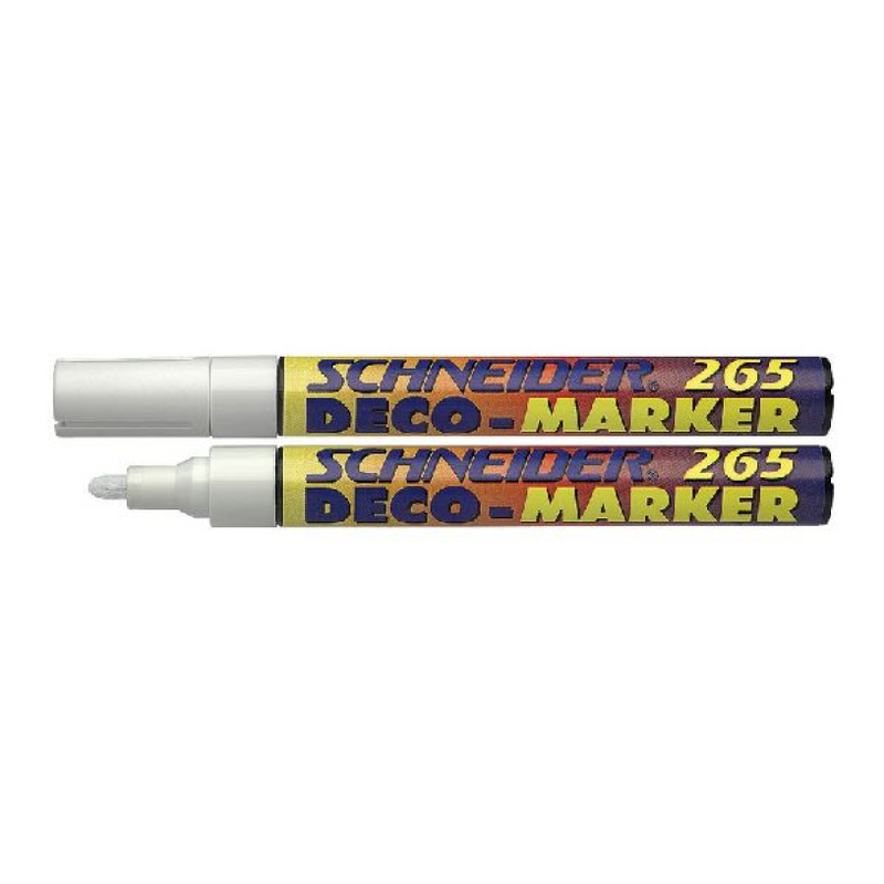 Schneider chalk deco marker 265 white 10 pcs.