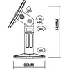Reflecta Reflecta Speakerstand sono 2.1 White