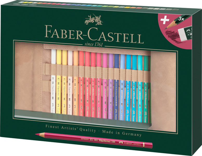 Faber Castell Faber Castell FC-110030 Roller Tui Faber-Castell Polychromos Pencil 30 pezzi