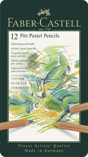 Faber Castell Faber Castell FC-11112 Penale Pastello Faber-Castell Pitt Metal Penny A 12 pezzi