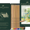 Faber-castell faber castell fc-112112 pastelpotlood pitt metalen etui a 12 stuks