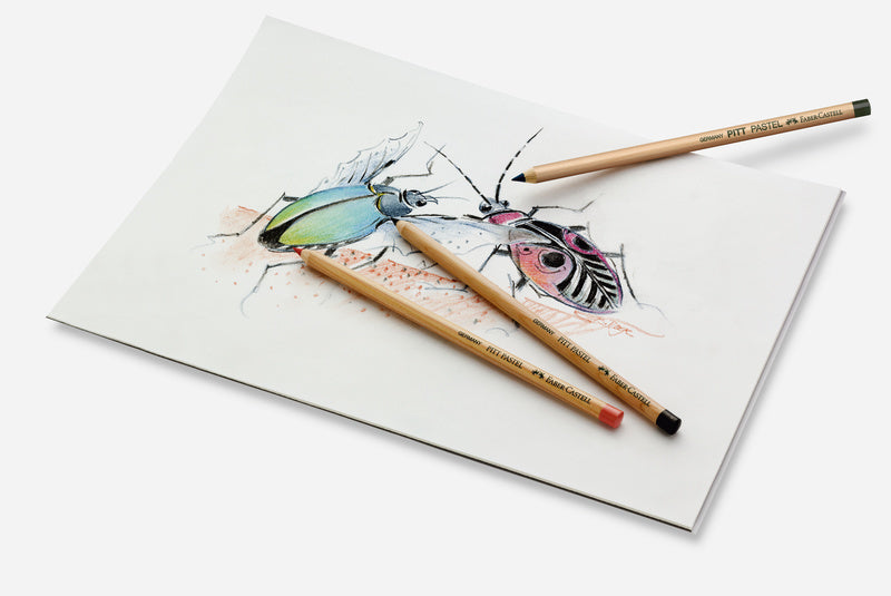 Faber Castell FC-112124 Matita pastello Faber-Castell Pitt Custodia in metallo da 24 pezzi
