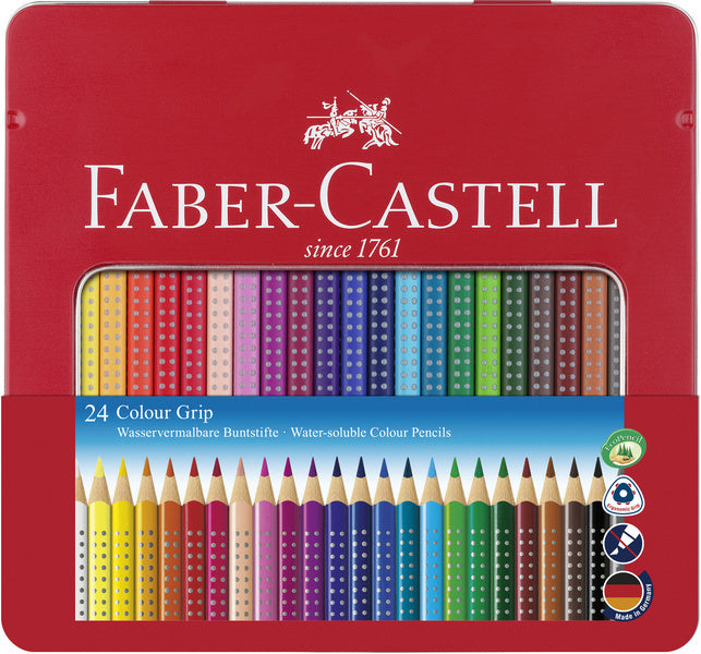 Faber Castell Faber Castell FC-111423 Pencil colorato Faber-Castell Grip Metal Penny A 24 pezzi