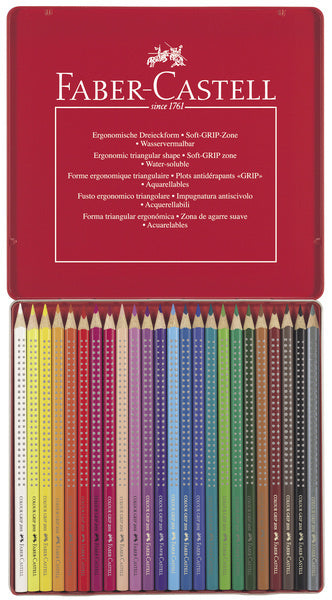 Faber Castell Faber Castell FC-111423 Pencil colorato Faber-Castell Grip Metal Penny A 24 pezzi