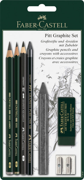 Faber Castell Faber Castell FC-11997 Set matita Faber-Castell Pitt Grafite a 7 pezzi su blister