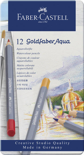 Faber Castell Faber Castell FC-114612 Aquarelololood Faber-Castell Goldfaber Pie 12 piezas