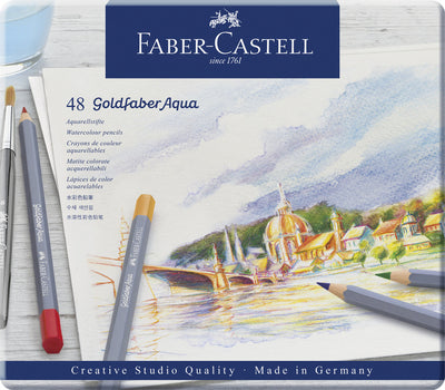 Faber Castell Faber Castell FC-114648 Aquarelololood Faber-Castell Goldfaber Penny 48 pezzi