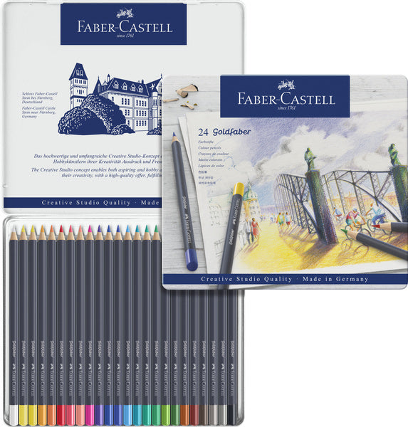 Faber Castell Faber Castell FC-114724 Down Pencil Faber-Castell Goldfaber Penny con 24 piezas