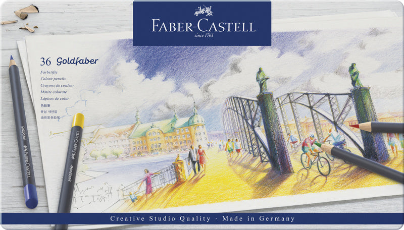 Faber Castell Faber Castell FC-114736 Pencil colorato Faber-Castell Goldfaber Penny a 36 pezzi