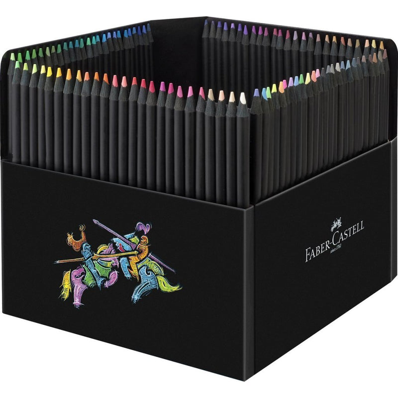 Faber Castell FC-116411 Pencil Colored Black Edition 100 pezzi