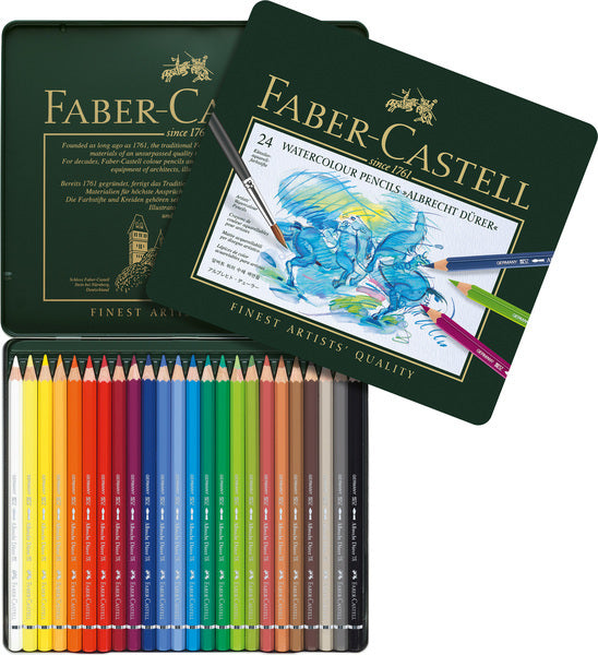 Faber Castell Faber Castell FC-117524 Aquarel Pencil Faber-Castell Albrecht Dürer Penny con 24 piezas