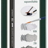 Faber castell fc-117805 aquarelpotlood faber-castell graphite etui a 5 stuks