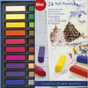 Faber Castell Faber Castell FC-128224 Pastelkrijt Case a mezza lunghezza di 24 pezzi