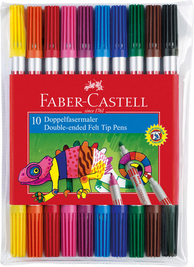 Faber Castell Faber Castell FC-151110 Penne in feltro Duo Penny con 10 pezzi