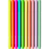 Faber castell fc-155312 pennarelli con impugnatura neon e pastello 10 pezzi
