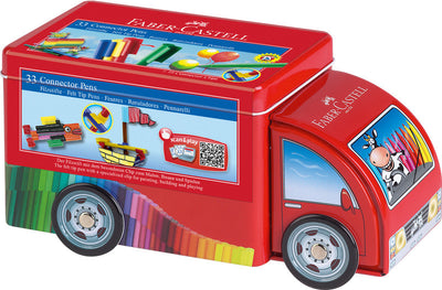 Faber Castell Faber Castell FC-1555533 CONSECTOR 33 piezas con 10 clips en camión