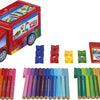Faber Castell Faber Castell FC-155533 Felt-Connector 33 pezzi con 10 clip in camion