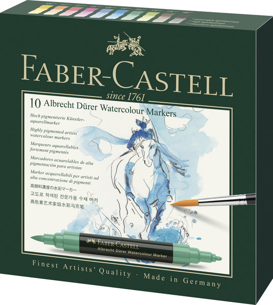 Faber Castell Faber Castell FC-160310 Aquarel Marker Albrecht Dürer Box a 10 pezzi